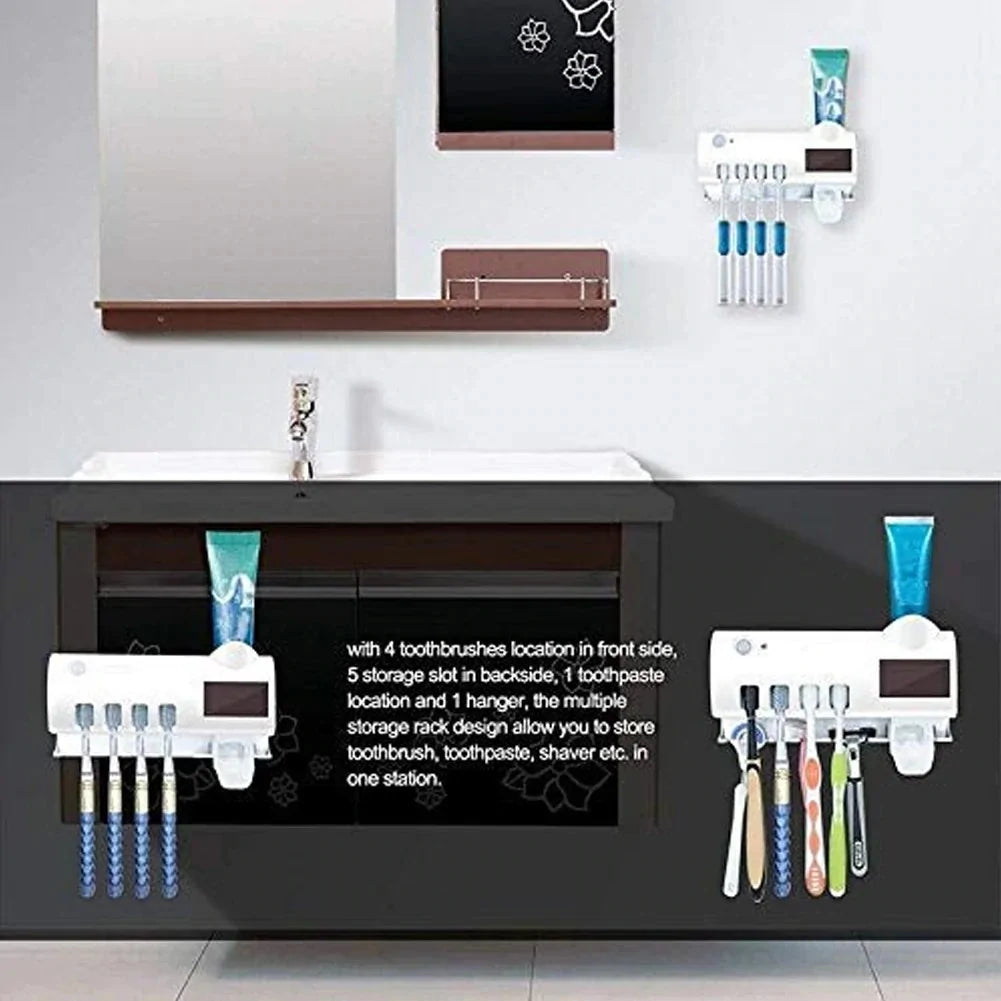 UV Toothbrush Sterilizer & Holder