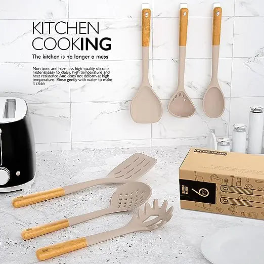 Silicone Cooking Utensils Set