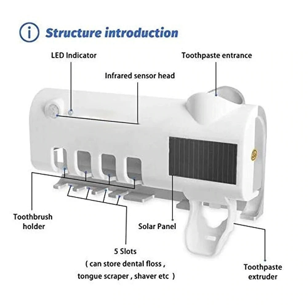 UV Toothbrush Sterilizer & Holder