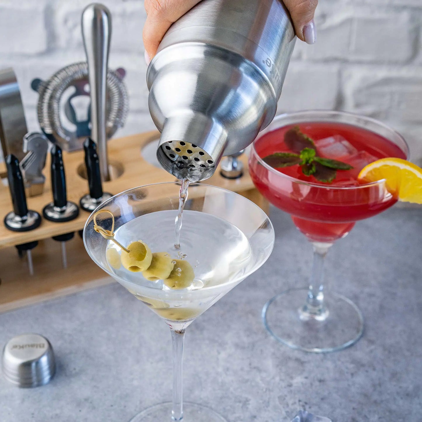 Stainless Steel Cocktail Shaker Set