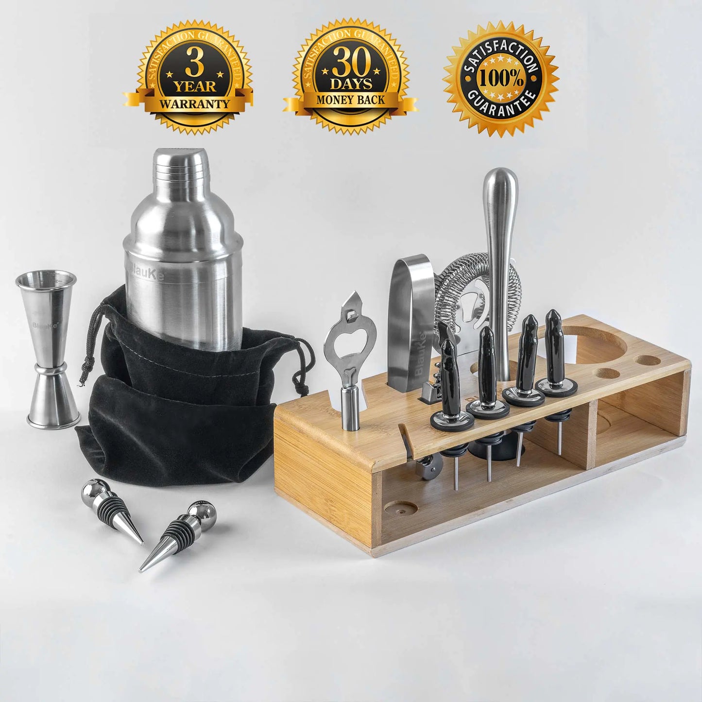 Stainless Steel Cocktail Shaker Set