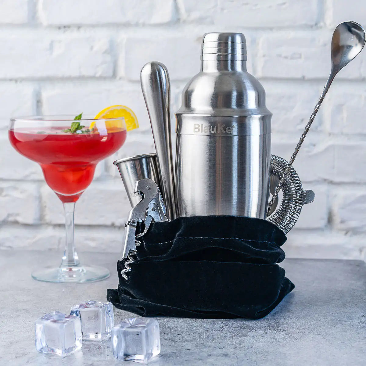 Stainless Steel Cocktail Shaker Set