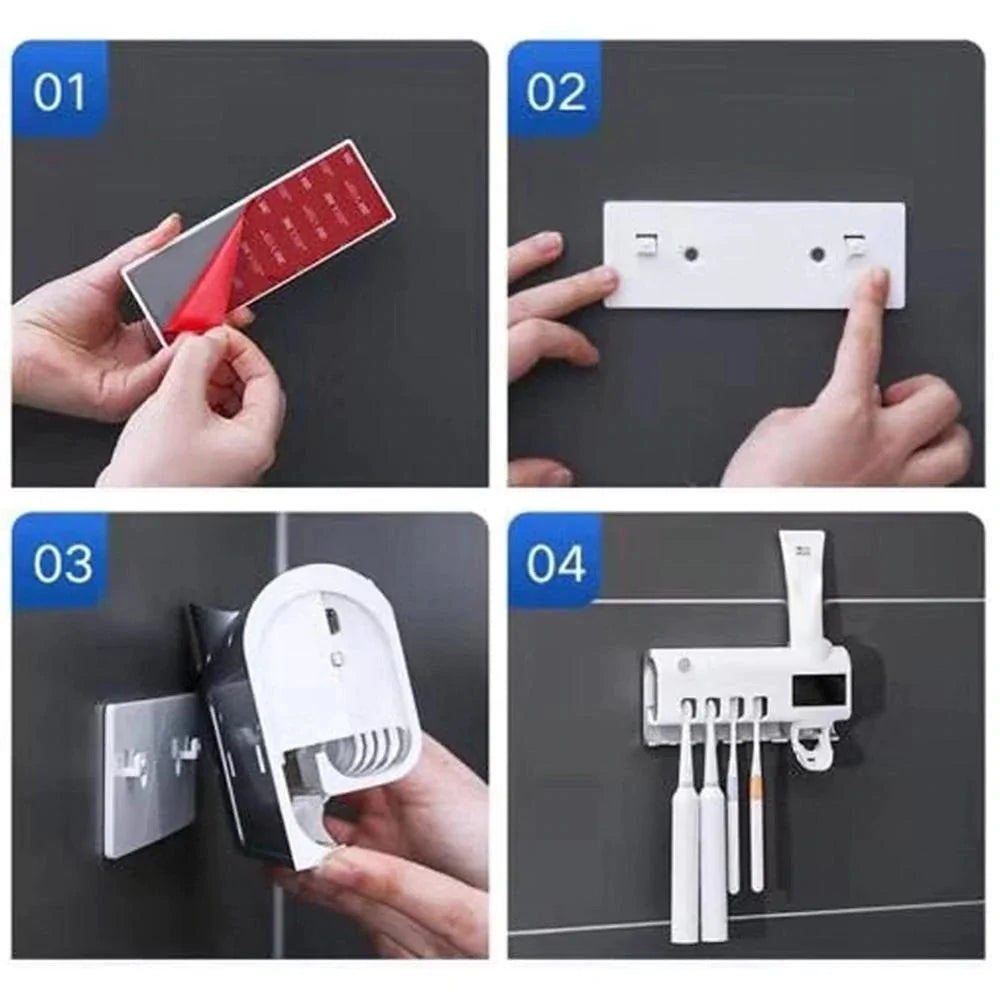 UV Toothbrush Sterilizer & Holder